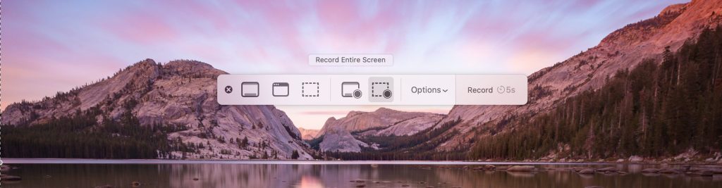 Screen Recording Control Bar