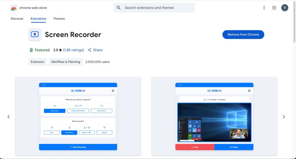 Add Screen Recorder